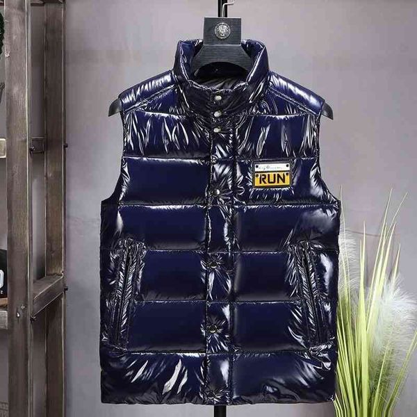 Men's Vests men shiny down cotton vest mens winter thick fashion clothes stand up collar vests shoulder jacket coat VUDL, Black;white
Men's Vests men shiny down cotton vest mens winter thick fashion clothes stand up collar vests shoulder jacket coat VUDL, Black;white