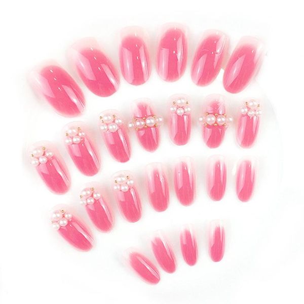 false nails 24 pcs pink series fashion long paragraph patch nail chip art accessories wedding bride full tips, Red;gold
false nails 24 pcs pink series fashion long paragraph patch nail chip art accessories wedding bride full tips, Red;gold