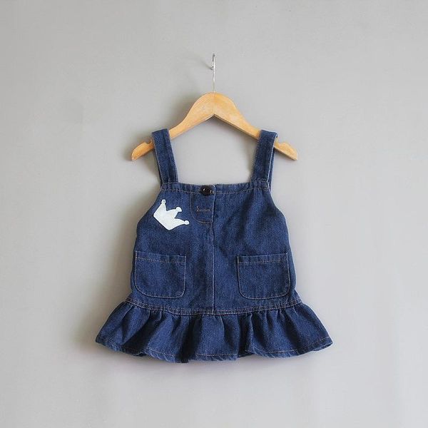 skirts korean style grils suspender skirt 2021 spring baby girl denim jeans pleated child cowboy strap kids clothing, Blue
skirts korean style grils suspender skirt 2021 spring baby girl denim jeans pleated child cowboy strap kids clothing, Blue