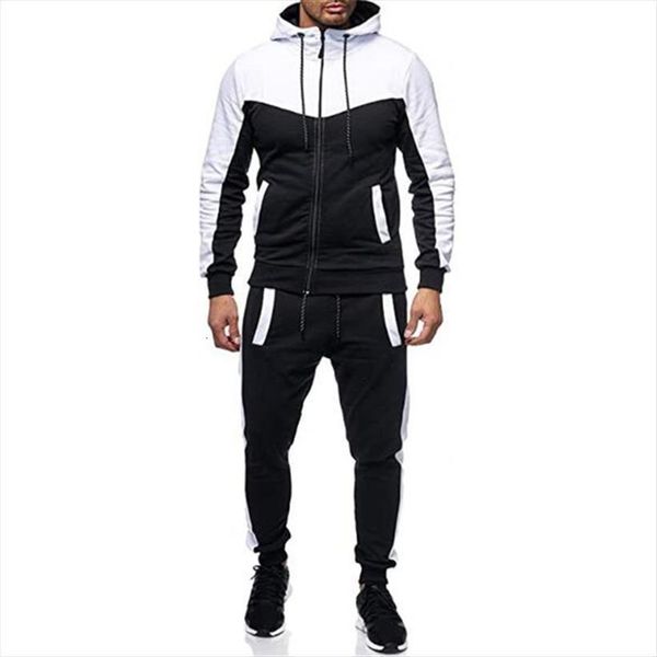 striped fashion set brand men tracksuit sweat suit sport sweatpants 2 pieces jogger track, Gray
striped fashion set brand men tracksuit sweat suit sport sweatpants 2 pieces jogger track, Gray