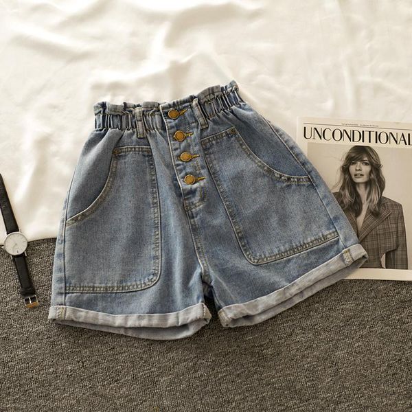 women's jeans xl streetwear summer women denim shorts high elastic waist wide leg black blue short femme casual punk cool b73
women's jeans xl streetwear summer women denim shorts high elastic waist wide leg black blue short femme casual punk cool b73