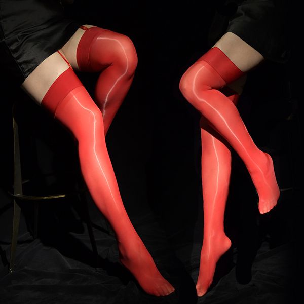 Sexy Men Candy Color Oil Shiny High Stockings Vintage Glossy Stocking Sexy Tight Shaping Elastic Stockings Overknee Plus Size F8
Sexy Men Candy Color Oil Shiny High Stockings Vintage Glossy Stocking Sexy Tight Shaping Elastic Stockings Overknee Plus Size F8