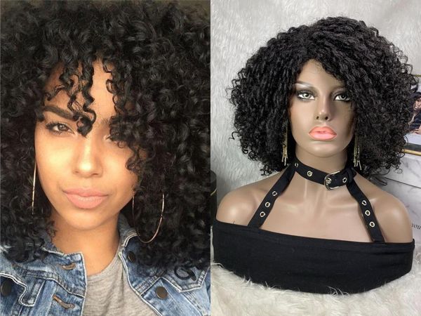 synthetic wigs afro kinky curly heat resistant hair short lace front for black women
synthetic wigs afro kinky curly heat resistant hair short lace front for black women