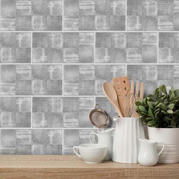 wallpapers light gray cement brick stickers retro oil-proof waterproof tile wallpaper for kitchen bathroom ground wall house decoration
wallpapers light gray cement brick stickers retro oil-proof waterproof tile wallpaper for kitchen bathroom ground wall house decoration