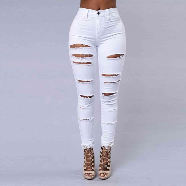 ripped big size trousers stretch womens jean pencil pants leggings black white, Blue
ripped big size trousers stretch womens jean pencil pants leggings black white, Blue