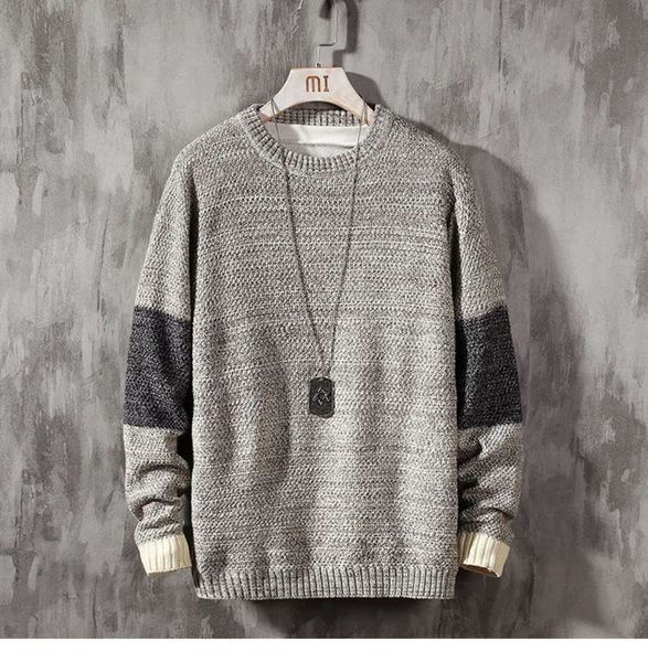 men's sweaters men round neck japanese casual all-match loose sweater autumn and winter trend male xk6u, White;black
men's sweaters men round neck japanese casual all-match loose sweater autumn and winter trend male xk6u, White;black