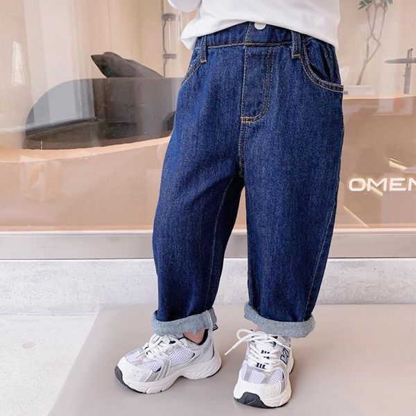 jeans girls solid color girl child spring autumn children's casual style clothes for, Blue
jeans girls solid color girl child spring autumn children's casual style clothes for, Blue