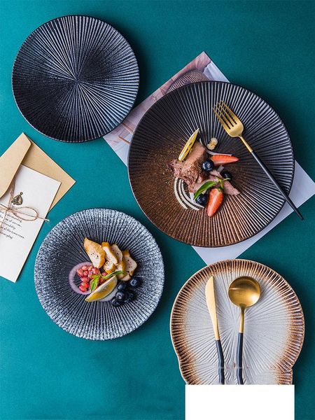 dishes & plates 2pcs japanese ceramic plate flatware western steak pizza pasta breakfast noodle salad rice household tableware
dishes & plates 2pcs japanese ceramic plate flatware western steak pizza pasta breakfast noodle salad rice household tableware