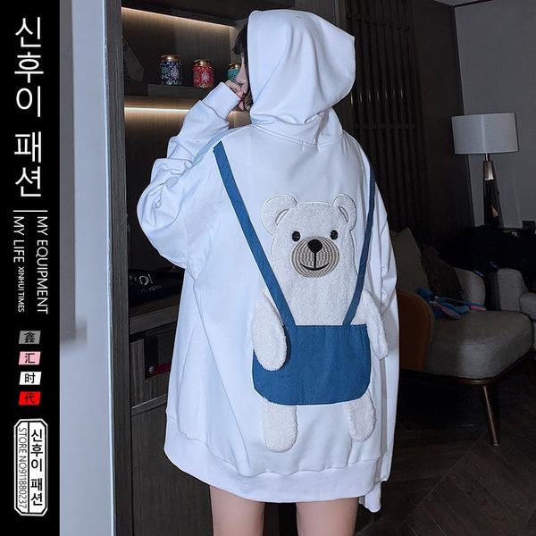 men's hoodies & sweatshirts fashion couple hip hop hanging bear embroidered hoodie coats men women spring autumn loose hooded pullover, Black
men's hoodies & sweatshirts fashion couple hip hop hanging bear embroidered hoodie coats men women spring autumn loose hooded pullover, Black