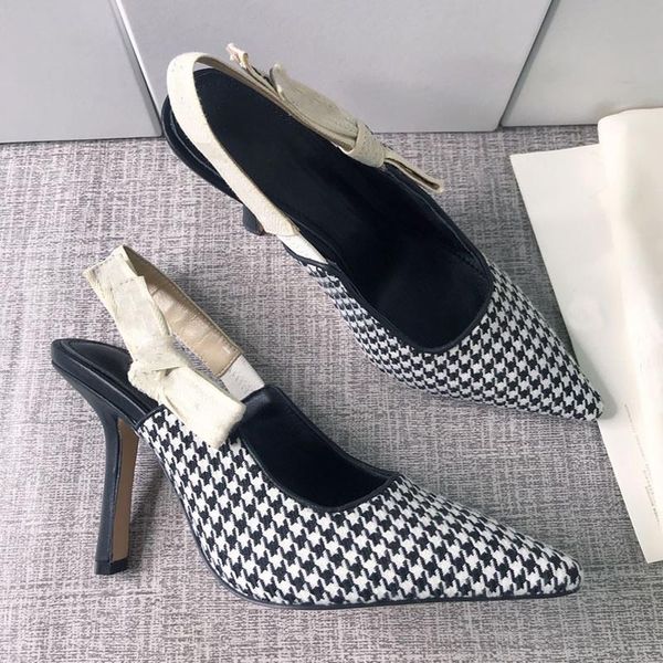 designer women's sandals fashion bridal wedding high heels bow beautiful houndstooth office work comfortable shoes, Black
designer women's sandals fashion bridal wedding high heels bow beautiful houndstooth office work comfortable shoes, Black