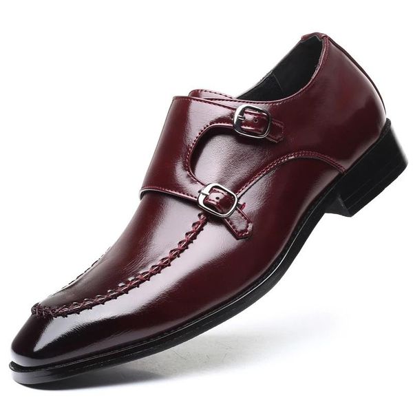 dress shoes 2021 man quality leather rubber sole extra size business lether flats pu office for, Black
dress shoes 2021 man quality leather rubber sole extra size business lether flats pu office for, Black