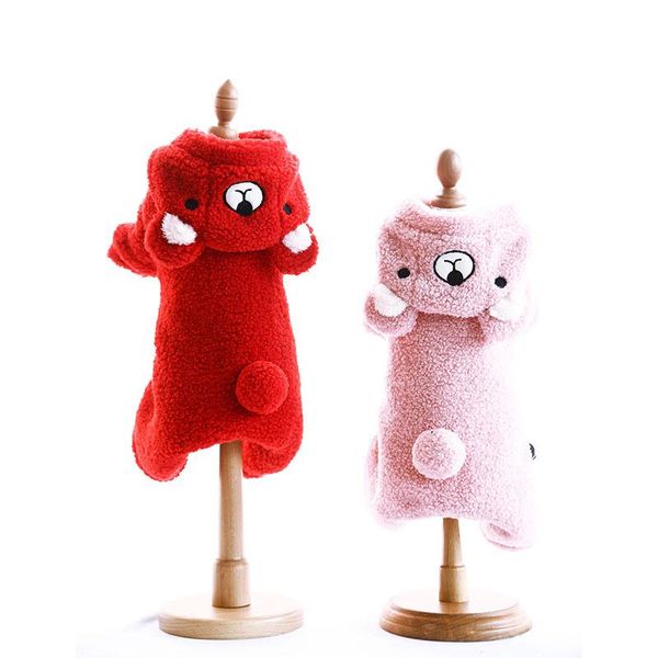 dog apparel red pink colors jumpsuits for autumn and winter four legs clothing cotton padded warm pets accessories dogs
dog apparel red pink colors jumpsuits for autumn and winter four legs clothing cotton padded warm pets accessories dogs