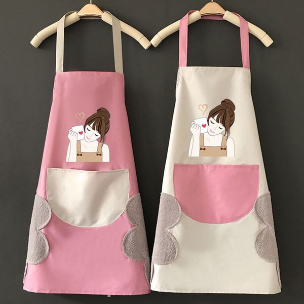 fashion apron female waterproof and oil proof lovely kitchen cooking apron hand wipe sleeveless
fashion apron female waterproof and oil proof lovely kitchen cooking apron hand wipe sleeveless
