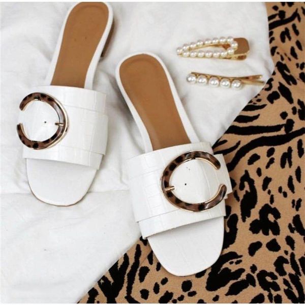 brand design ladies slippers fashion buckle sandals shoes round head mules flat heel casual, Black
brand design ladies slippers fashion buckle sandals shoes round head mules flat heel casual, Black