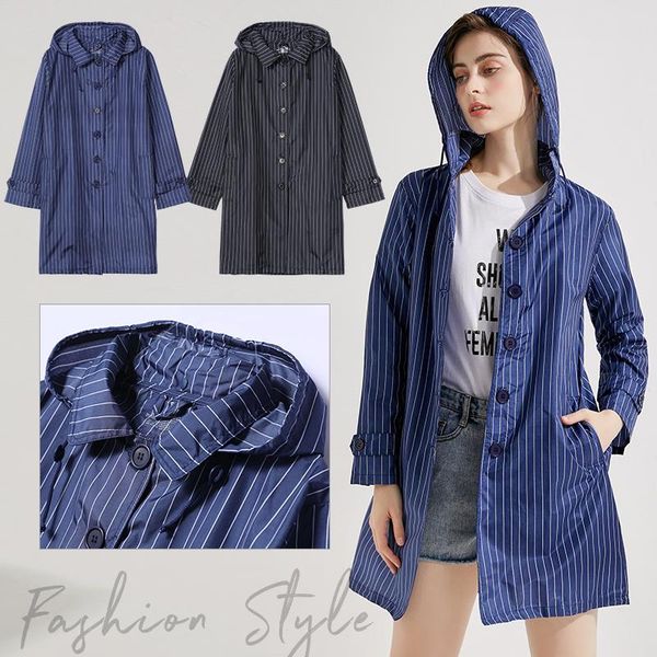 raincoats 2021 women stylish stripe raincoat waterproof rain jacket with hood outdoor hiking thin
raincoats 2021 women stylish stripe raincoat waterproof rain jacket with hood outdoor hiking thin