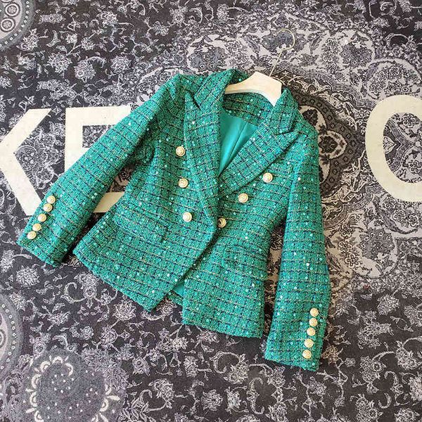 women's suits & blazers lane green women tweed jacket vintage winter double-breasted sequins thin plaid outerwear female s7bu, White;black
women's suits & blazers lane green women tweed jacket vintage winter double-breasted sequins thin plaid outerwear female s7bu, White;black