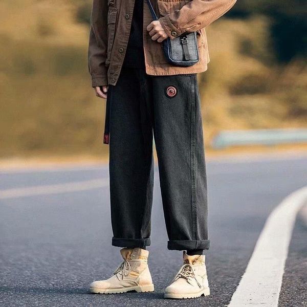 men's pants men japanese solid straight mens loose wide leg male fashion hip hop cargo black joggers s-3xl
men's pants men japanese solid straight mens loose wide leg male fashion hip hop cargo black joggers s-3xl