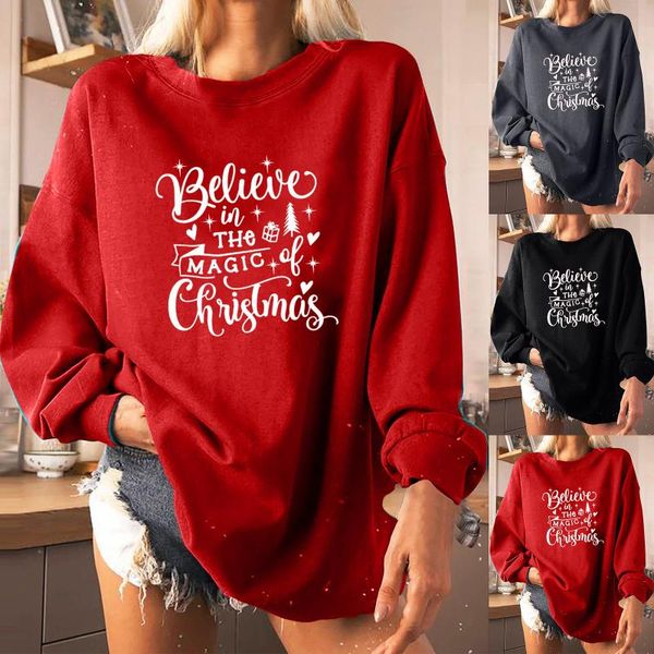 women's sweaters christmas sweatshirt for women drop shoulder long sleeve pullovers womens round neck oversized fleece sports shirt bl, White;black
women's sweaters christmas sweatshirt for women drop shoulder long sleeve pullovers womens round neck oversized fleece sports shirt bl, White;black