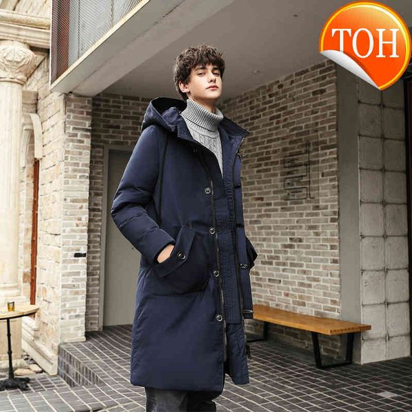 winter warm down coat men's men packaged puffer jacket long with hooded compressible, Black
winter warm down coat men's men packaged puffer jacket long with hooded compressible, Black