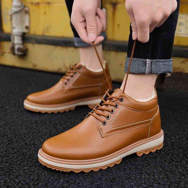 boots men shoes winter keep warm ankle plush men's snow outdoor sneakers work hombre botas, Black
boots men shoes winter keep warm ankle plush men's snow outdoor sneakers work hombre botas, Black