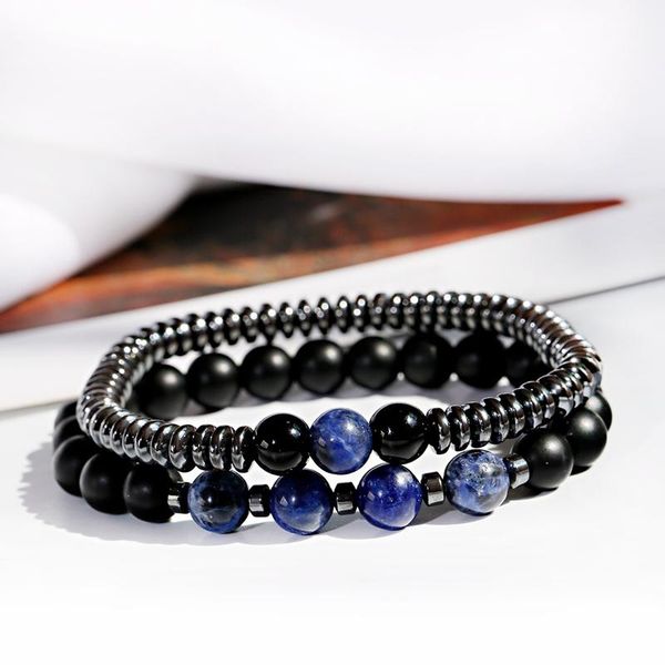 beaded, strands 2pcs set black hematite stone beads couple bracelet men beaded bracelets for women mens pulseras masculina
beaded, strands 2pcs set black hematite stone beads couple bracelet men beaded bracelets for women mens pulseras masculina
