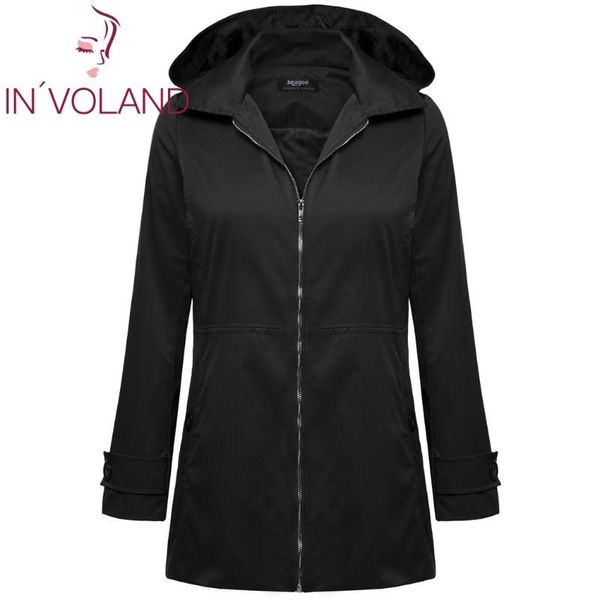 women's jackets casual up front jacket sleeve solid long zip women outdoor autumn pocket hooded loose spring, Black;brown
women's jackets casual up front jacket sleeve solid long zip women outdoor autumn pocket hooded loose spring, Black;brown