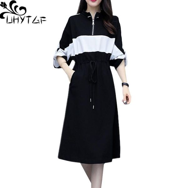 casual dresses uhytgf dress women zipper stand collar autumn long sleeve pullover lace up loose plus size vestidos700, Black;gray
casual dresses uhytgf dress women zipper stand collar autumn long sleeve pullover lace up loose plus size vestidos700, Black;gray