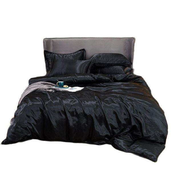 bedding sets set solid color quilt cover luxury kit rayon satin duvet twin king size bed 3pcs/4pcs
bedding sets set solid color quilt cover luxury kit rayon satin duvet twin king size bed 3pcs/4pcs