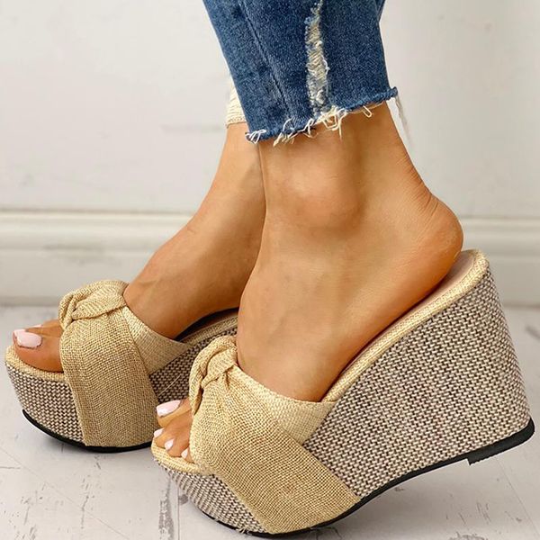 new fashion slip on leisure platform summer sandals wedges high heels women shoes woman mules1, Black
new fashion slip on leisure platform summer sandals wedges high heels women shoes woman mules1, Black