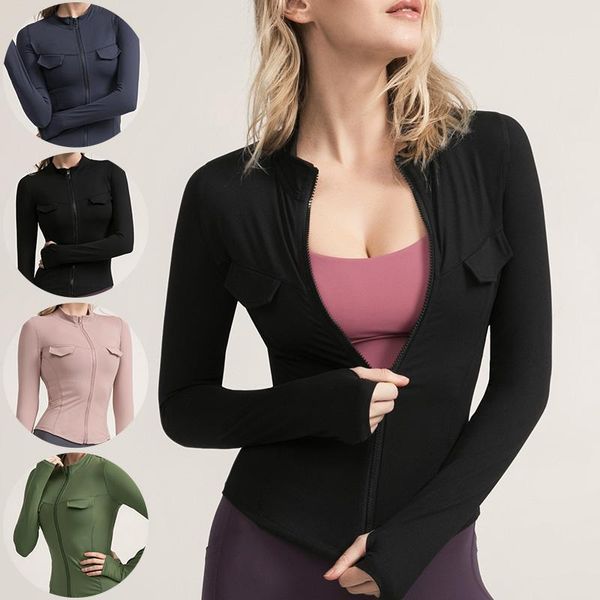 women athletic sport shirts slim fit long sleeved fitness coat yoga crop thumb holes gym jacket workout sweatshirts running jackets, Black;red
women athletic sport shirts slim fit long sleeved fitness coat yoga crop thumb holes gym jacket workout sweatshirts running jackets, Black;red