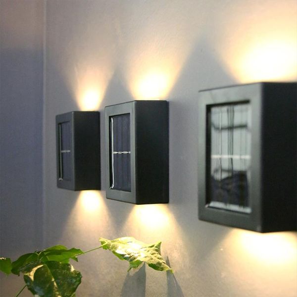 solar lamps 2 led wall lights outdoor up down decorative lamp sconce waterproof ip65 garden decoration street
solar lamps 2 led wall lights outdoor up down decorative lamp sconce waterproof ip65 garden decoration street