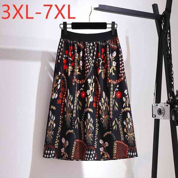 spring summer plus size women skirts midi large loose a line floral print flower 3xl 4xl 5xl 6xl 7xl, Black
spring summer plus size women skirts midi large loose a line floral print flower 3xl 4xl 5xl 6xl 7xl, Black