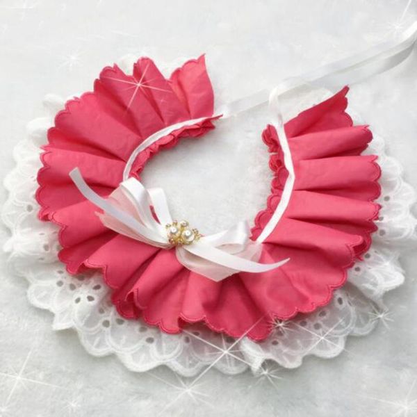 dog apparel pet cat accessories bow-knot ties handmade puppy collar lace bib neckties adorn pearl bell for small dogs grooming supplies
dog apparel pet cat accessories bow-knot ties handmade puppy collar lace bib neckties adorn pearl bell for small dogs grooming supplies