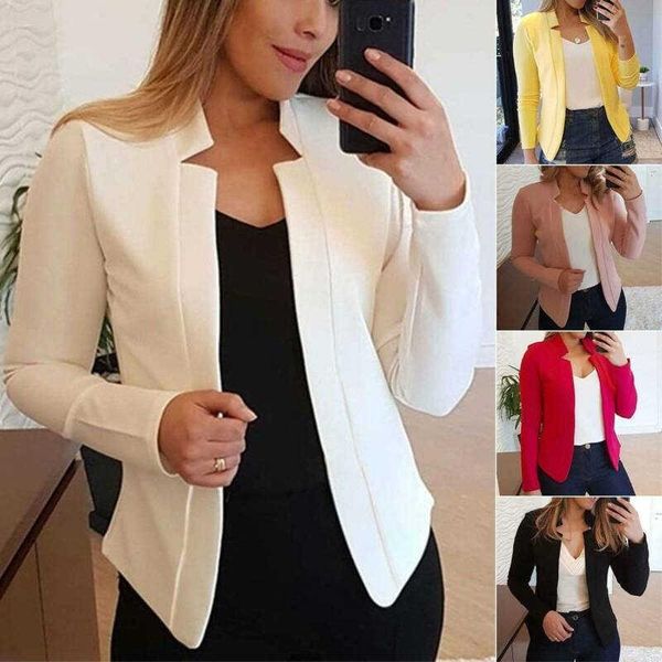 women's suits & blazers coat plus/ol formal blazer slim jacket/outwear women/career/csaual suit size casual, White;black
women's suits & blazers coat plus/ol formal blazer slim jacket/outwear women/career/csaual suit size casual, White;black