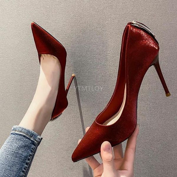 high heels pumps pointed toe shallow wedding dress shoes big size slip-0n zapatos de mujer plataforma, Black
high heels pumps pointed toe shallow wedding dress shoes big size slip-0n zapatos de mujer plataforma, Black