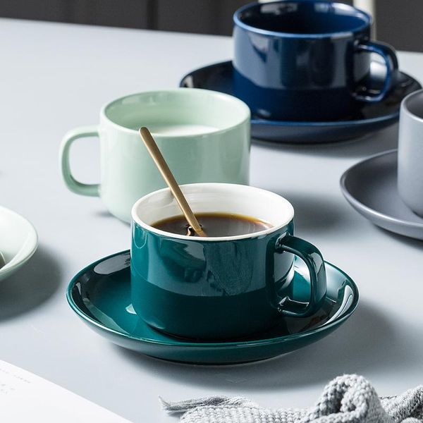 mugs 230ml small luxury exquisite nordic ins style ceramic coffee cup and saucer home afternoon tea with set coffeeware
mugs 230ml small luxury exquisite nordic ins style ceramic coffee cup and saucer home afternoon tea with set coffeeware
