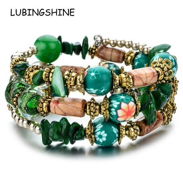 bohemian crushed stone crystal glass beads mixed with multi-layer soft pottery personality bracelet female, Golden;silver
bohemian crushed stone crystal glass beads mixed with multi-layer soft pottery personality bracelet female, Golden;silver