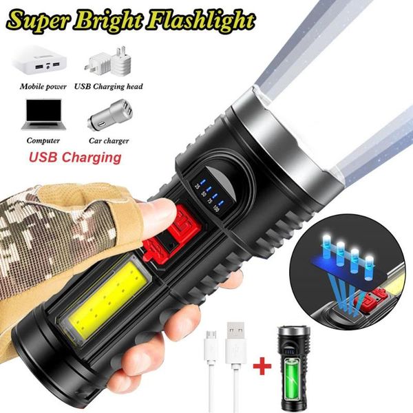 flashlights torches led tactical portable handheld rechargeable 4 modes super bright for outdoor camping fishing emergency
flashlights torches led tactical portable handheld rechargeable 4 modes super bright for outdoor camping fishing emergency