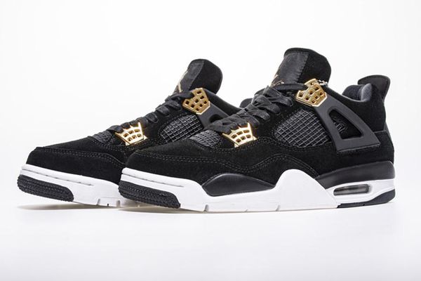 jumpman 4 royalty retro mens basketball shoes black/metallic gold-white outdoor sports sneakers with original box
jumpman 4 royalty retro mens basketball shoes black/metallic gold-white outdoor sports sneakers with original box