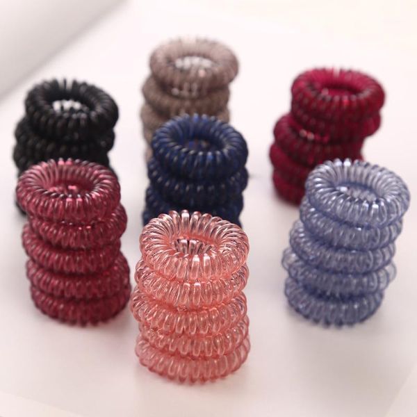 10pc/lot 3cm telephone cord elastic hair bands small transparent silicone rubber for women girls ponytail holder ties accessories1
10pc/lot 3cm telephone cord elastic hair bands small transparent silicone rubber for women girls ponytail holder ties accessories1