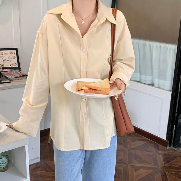 women's blouses & shirts zhisilao solid basic blouse women elegant office ladies long sleeve summer 2021 vintage blousa streetwear kor, White
women's blouses & shirts zhisilao solid basic blouse women elegant office ladies long sleeve summer 2021 vintage blousa streetwear kor, White