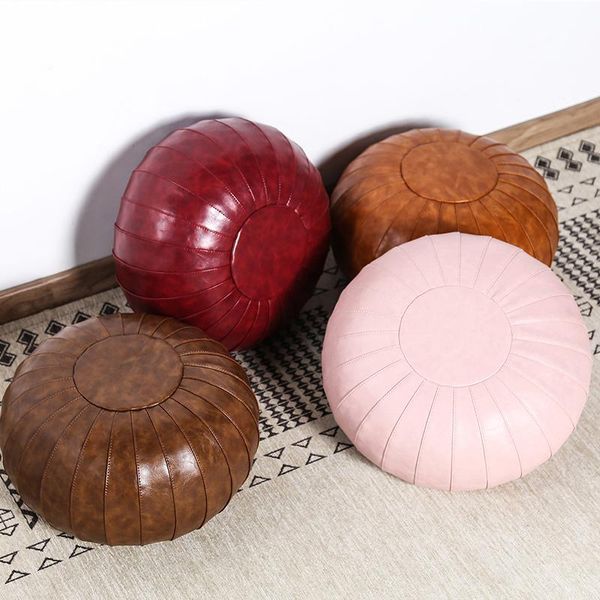 cushion/decorative pillow moroccan pu leather pouf patchwork craft floor seat ottoman footstool artificial large unstuffed cushion
cushion/decorative pillow moroccan pu leather pouf patchwork craft floor seat ottoman footstool artificial large unstuffed cushion