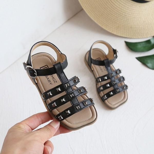 sandals girls 2021 summer shoes kids beach narrow band t strap sandal baby children's rivets princess toddlers, Black;red
sandals girls 2021 summer shoes kids beach narrow band t strap sandal baby children's rivets princess toddlers, Black;red