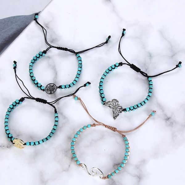 charm bracelets bohemia stone tree of life handcuffs for women handmade beads butterfly adjustable braided bracelet yoga lover jewelry, Golden;silver
charm bracelets bohemia stone tree of life handcuffs for women handmade beads butterfly adjustable braided bracelet yoga lover jewelry, Golden;silver