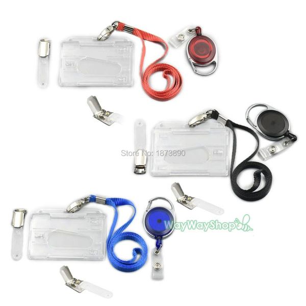 storage bags 2 sets lanyard + id card badge holder retractable clip reel red slt2 horizontal black
storage bags 2 sets lanyard + id card badge holder retractable clip reel red slt2 horizontal black