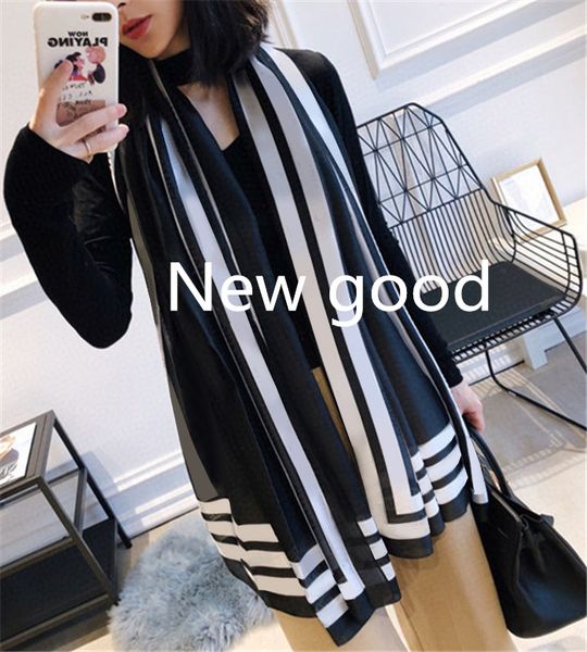 90-180cm new brand womens senior long single layer chiffon silk shawls fashion tourism soft designer luxury gift scarves printing scarf, Blue;gray
90-180cm new brand womens senior long single layer chiffon silk shawls fashion tourism soft designer luxury gift scarves printing scarf, Blue;gray