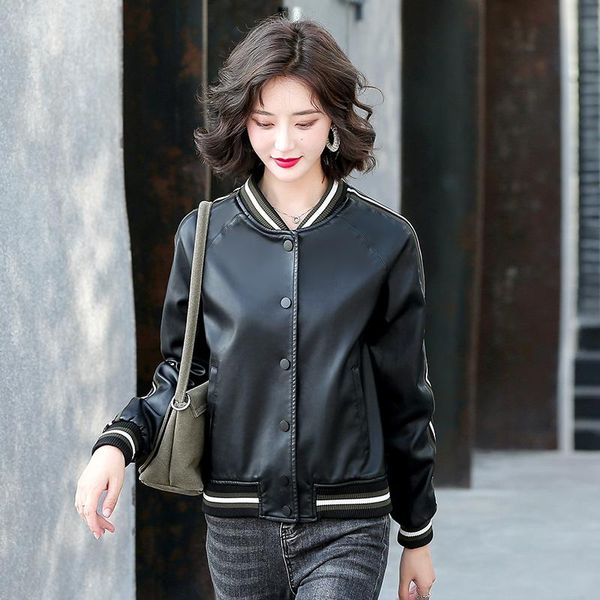 women's leather & faux plus size 3xl female clothing 2021 pu jacket women coats short slim motorcycle coat jackets black
women's leather & faux plus size 3xl female clothing 2021 pu jacket women coats short slim motorcycle coat jackets black