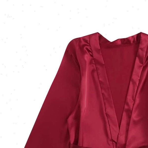 satin pajamas robe lace women sleepwear lingerie nightdress silk pants with belt nightwear set pyjamas 3pcs 40, Black;red
satin pajamas robe lace women sleepwear lingerie nightdress silk pants with belt nightwear set pyjamas 3pcs 40, Black;red
