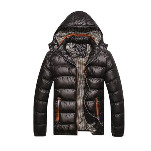 men's jackets cotton jacket plus size hooded detachable stand-up collar slim-fit warm for autumn and winter, Black;brown
men's jackets cotton jacket plus size hooded detachable stand-up collar slim-fit warm for autumn and winter, Black;brown