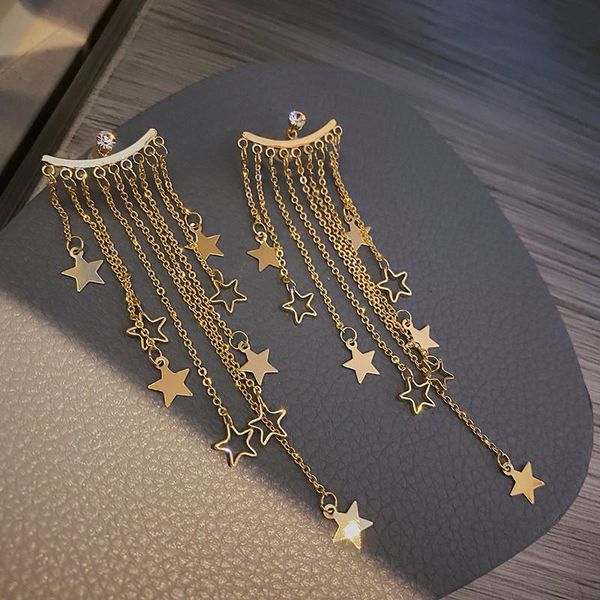 dangle & chandelier fashion star earrings long style tassel water hollow earring for women jewelry gift, Silver
dangle & chandelier fashion star earrings long style tassel water hollow earring for women jewelry gift, Silver